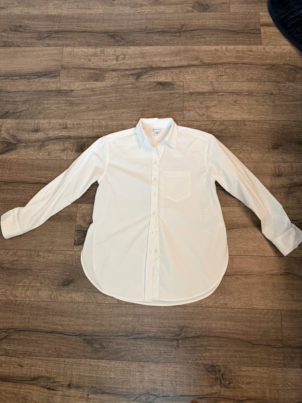 Athleta Midday oversized poplin shirt